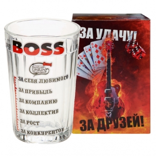 Граненый стакан Boss, вид 2