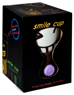Керамическая кружка с силиконовой крышкой Smile Cup 300 мл, вид 4