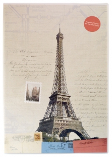 Ежедневник в мягкой обложке Eiffel Tower А5, вид 1