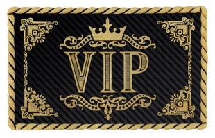 Противоскользящий коврик на панель VIP, вид 1